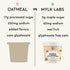 6 Pack Mylk Labs Maple Strawberry Protein Oatmeal Cups, Whole Grain, Low Sugar, High Fiber Breakfast with Low Sodium