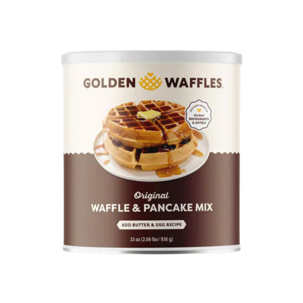 Carbon's Golden Malted Pancake & Waffle Flour 33 oz each (1 Item Per Order,