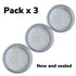 Pack 3 (15g -5g OH! SWEET ART - RAINBOW Disco Cake x units in total) each jar