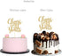 Gold Glitter Cheers to 31 Years Cake Topper, Gold Happy 31st Birthday Cake Topper, Birthday Party Decorations