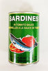 Generic 15 oz Pack 4 Sardines in Tomato Sauce, Can