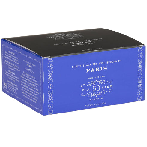 Harney & Sons Paris Black Tea | 50 Tea Bags | Fruity