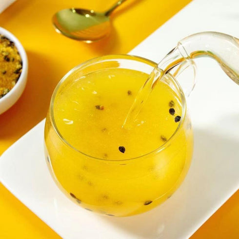 Aandiso 7.05oz Passion Fruit Powder Dried Passion Fruit For Baking Smoothies Delights Flavored Powder Bakery