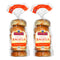 Toufayan Everything PreSliced Bagels Vegan, Kosher, 2 Packs (12 Bagels Total), Soft
