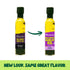 8.1 oz Benissimo Balsamic Garlic Herb Infused Oil & Vinegar Blend, All Natural Gourmet Blend with Bold Balsamic
