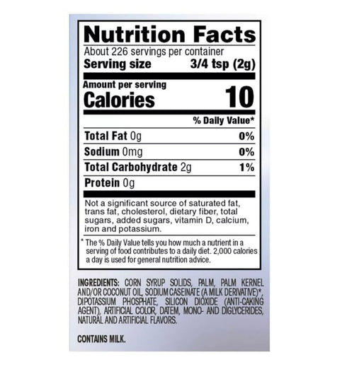 Generic 16 oz (Pack 8) Non-Dairy Coffee Creamer Powder Canisters of Kosher