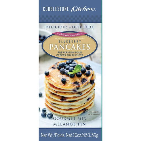 Generic Cobblestone Kitchens | Blueberry Pancake Gourmet Mix | Contains Real Blueberries |