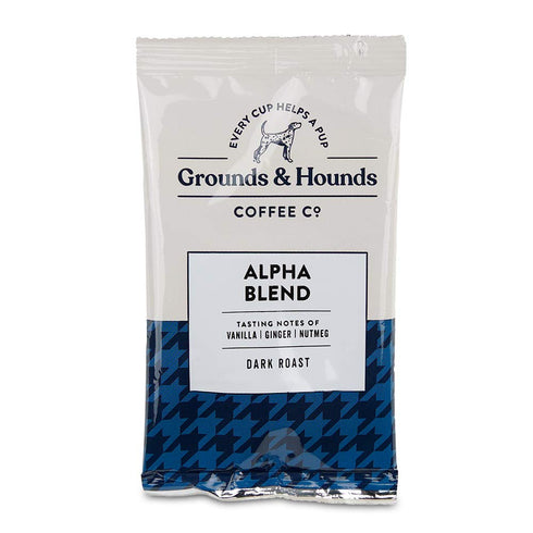 Pack 18 2.5oz Grounds & Hounds Organic Coffee Variety - x Grounds, Popular Blends