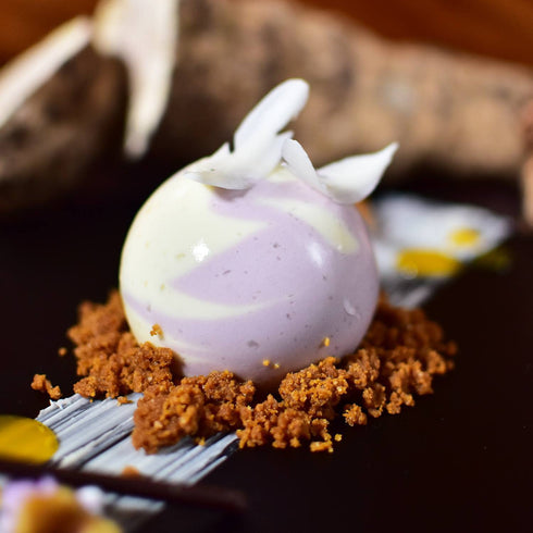 100% 5.3 Oz ORGFUN Purple Sweet Potato Powder, Natural Ube (Purple Yam) Powder, Locally Sourced, No Additives Gluten