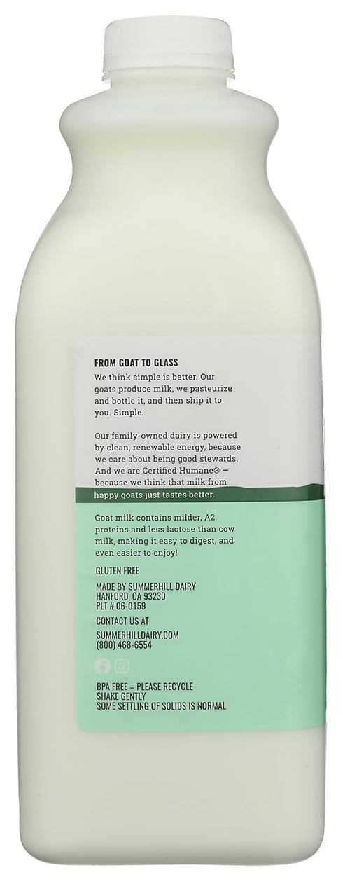Summerhill Dairy 52 Goat Milk, FZ
