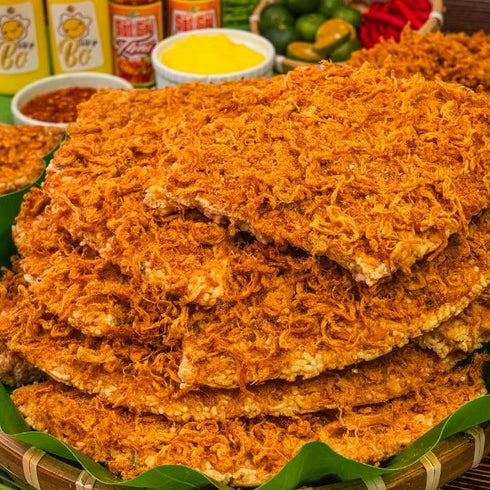 Generic Cm Eat-500gram Chy y Ni Ch Bng Spicy Vietnamese Crispy Dried Shredded Pork Floss, Traditional Asian Snack Food