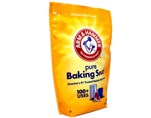 Arm & Hammer 3lb Baking Soda, Powder Bag, Pure Baking Soda for Baking, Cooking, Cleaning - Grocery