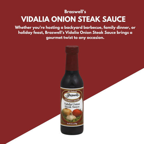 9.5 Oz Braswell's Vidalia Onion Steak Sauce