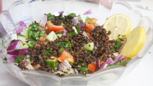 30 Oz Straight from France Genuinely French, Non GMO Certified French Green Lentils, All Natural Bulk Dry Lentils, Rich
