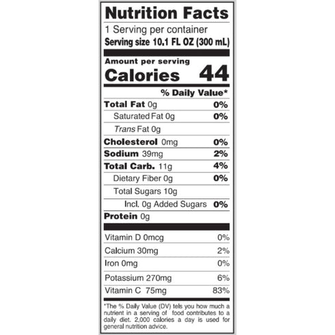 10.1 oz (Pack 6) Plis Coconut Water Lemonade w/Natural Juice and Coconut, FL (Coconut Lemonade Pulp Free)