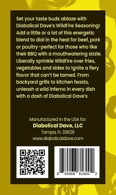 Diabolical Dave's WildFire BBQ Seasoning Blend