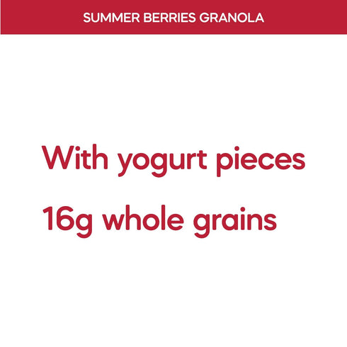 Summer 11 (Pack 3) Nature's Path Organic Gluten Free Berries Granola, Ounce