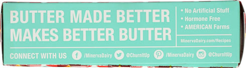Minerva Dairy 85%, 8 , Butter Sea Salt Butterfat Ounce