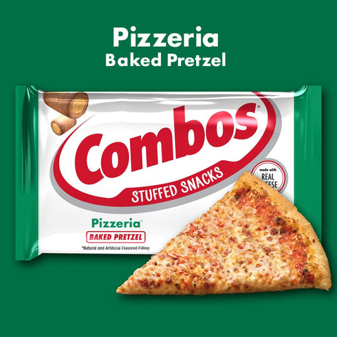 1.8 Pack 18, COMBOS Pizzeria Snacks - Pizza and Pretzels Snack Bags Ounce, of Baked Pretzel Snack COMBOS Bulk Box