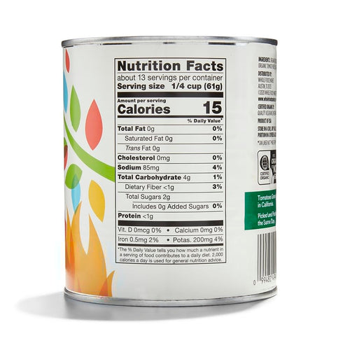 365 28 by Whole Foods Market, Organic Crushed Tomatoes, Fire Roasted, Ounce
