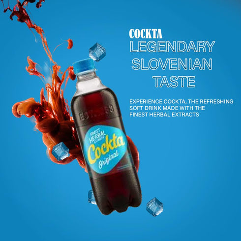 SORINA Cockta Legendary Taste with Finest Herbal Extract Soft Drink New To Market Non-Alcohol Market Pantry Drink