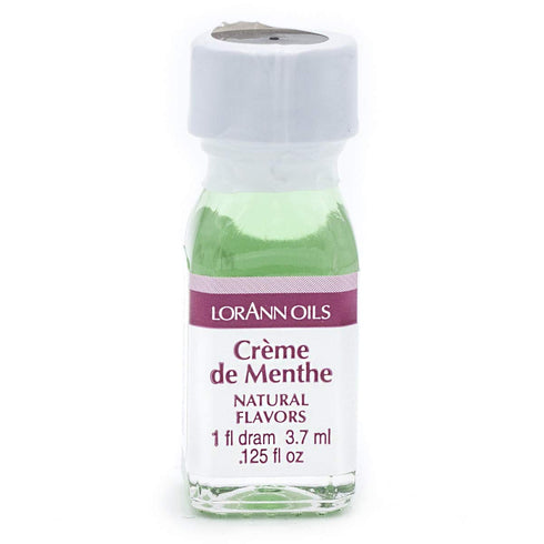 LorAnn Oils Super Strength Flavoring, Crème de Menthe, Pack of 2, 0.125 fl oz, Bold Natural Flavors