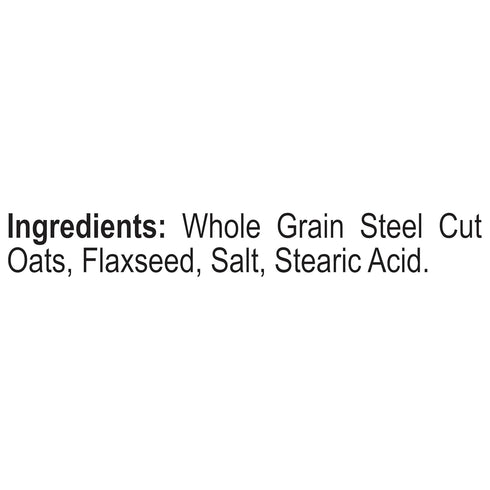 Packets, 11.6 oz 10 (Pack 6) Better Oats Steel Cut Instant Oatmeal Original Flavor with Flax Seeds and Whole Grains
