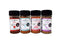 Simple Girl Gourmet Seasoning 4-pack Set - BBQ, All Purpose, Sweet & Hot Louisiana,