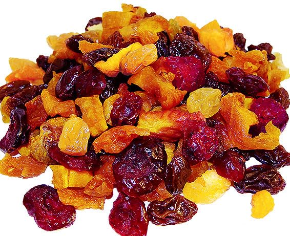 Traina Foods Organic Baker's Fruit Medley - 5 lb Case | Sun-Dried