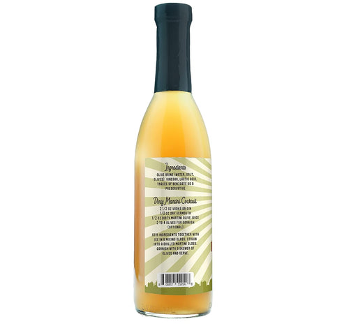 25.4 Barrel Roll Bar Essentials Cocktail Mixers - Dirty Martini Mix - Olive Brine - Handcrafted in the USA - Small