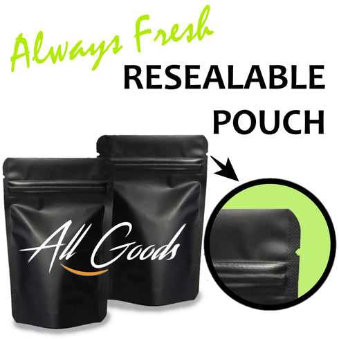 16 oz, 100% 30% All Goods Sea Salt - Fine Grain, Natural, Hand-Harvested, Rich in Essential Minerals, Less Sodium