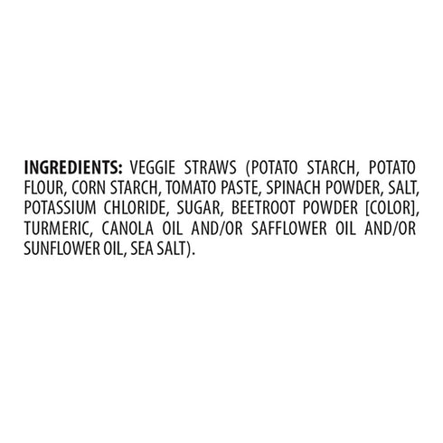 Sensible Portions Garden Veggie Sea Salt Straws, 7 oz Snack