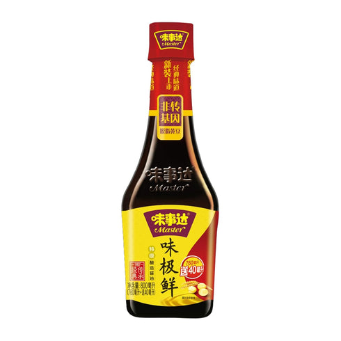 Master Premium Light Soy Sauce, 28 fl oz - Traditionally Brewed Chinese Soy Sauce, Umami & All-Purpose Seasoning