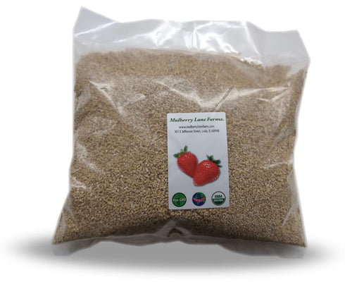 Mulberry Lane Farms Steel Cut Oats (Steelcut) 5 Pounds (Oat Groats, Irish Oatmeal), USDA Certified