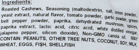 1 lb (16 oz), Yupik Nacho Cashews, Kosher, Gluten-Free, Roasted Cashews with Vegan Cheese, Seasoned Nuts, Crunchy