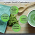 24 Be Tea Co. Coconut Matcha Latte | Organic Dairy-Free Latte Mix | Japanese Ceremonial Grade | Antioxidant-Rich |