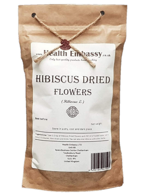 Health Embassy Hibiscus Flowers (Hibiscus L) - 100g