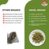 0.25 0z Pack 3 Angel Brand Dried Cerasse Leaves Pouch of - Melon Bitter Leaf Spice Derived from Melon Plant - Provides