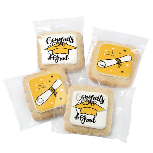 24 2026 OMCookie Graduation Cookies Gift Basket Box | Individually Wrapped | Congratulations Congrats Grad for Women