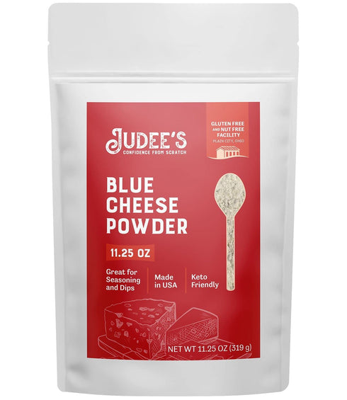 Judee’s Blue Cheese Powder, 11.25 oz, Gluten-Free, Nut-Free, Great for Dips, Dressings, Made in USA