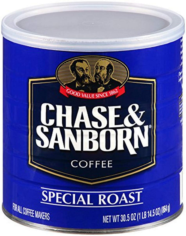 CHASE & SANBORN Coffee, Special Roast Ground Coffee, Medium Roast, 30.5 Ounce
