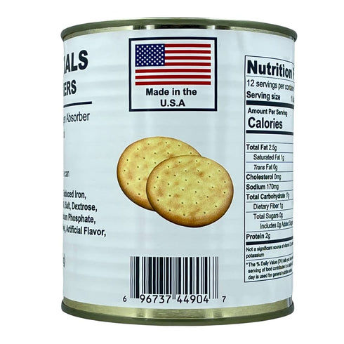Future Essentials Sailor Pilot Bread Survival Crackers 30-Year Shelf Life Ready to
