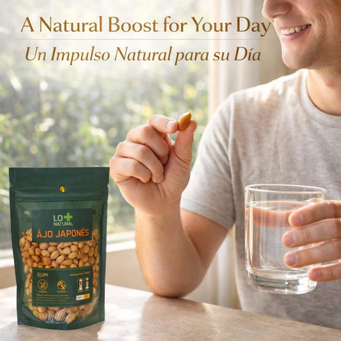 3oz Nature100% Ajo Japones (Japanese Garlic) Premium Quality resalable Bag Keeps Garlic Always Fresh! Crafted By All