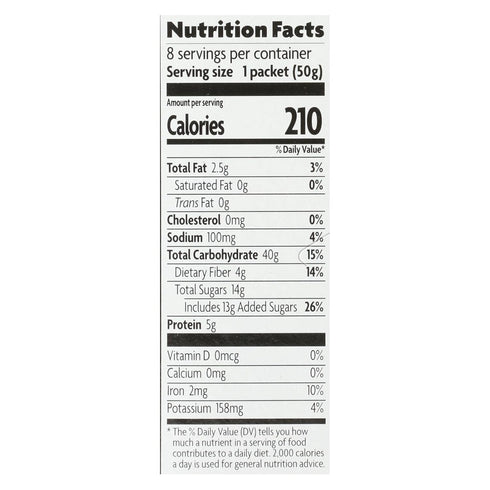 14 6 Natures Path Organic Apple Cinnamon Hot Oatmeal, Ounce - per case.