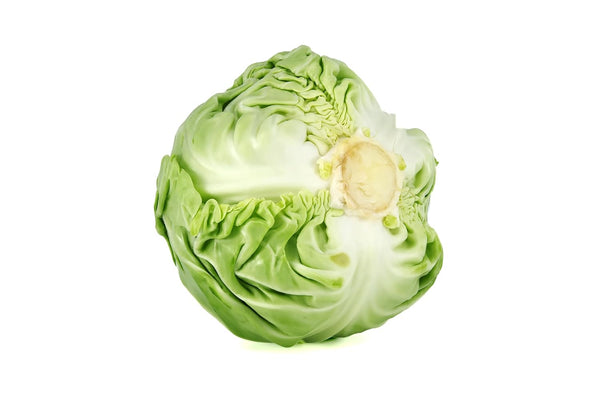RawJoy Fresh Organic Green Cabbage by Farms, Pack of 1