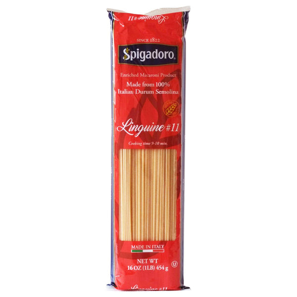 Spigadoro Linguine Italian Pasta 1 Pound - Pack of 12