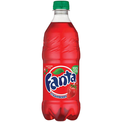 Fanta Soda Pack, 20 Oz (Pack 8, 160 Oz), 20 Oz (Pack 8) Fanta Orange Soda, Berry, Grape, Strawberry, Pina Colada