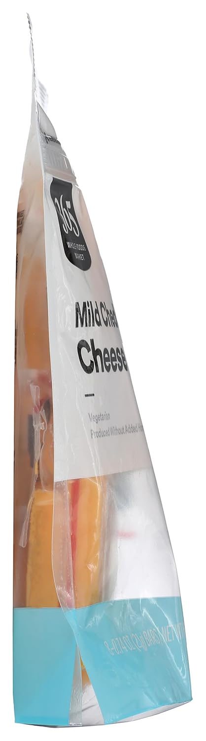 365 by Whole Foods Market 6 oz , Mild Cheddar Cheese Bar Snack
