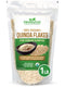 HerbaZest Quinoa Flakes Organic 1 LB USDA Certified, Vegan & Gluten Free