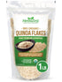 HerbaZest Quinoa Flakes Organic 1 LB USDA Certified, Vegan & Gluten Free